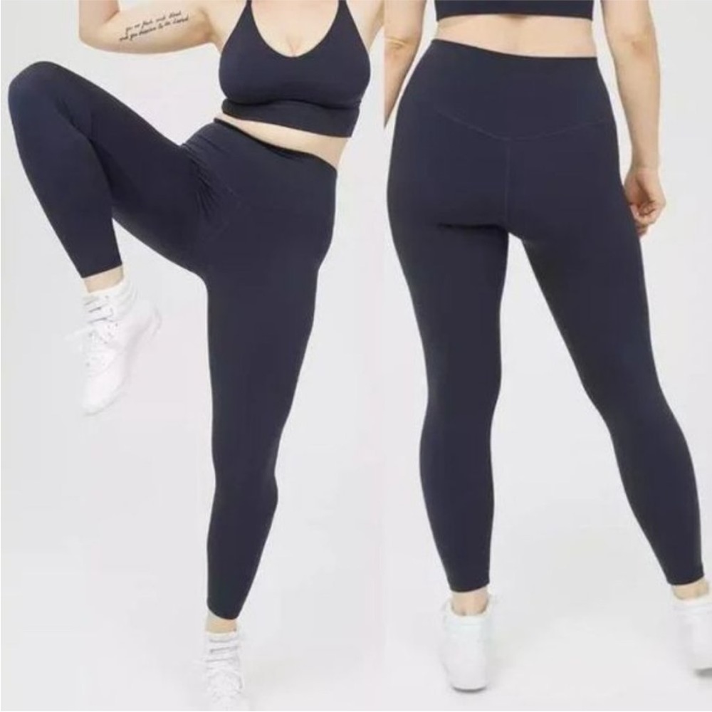 Aerie Real Me Navy Leggings
